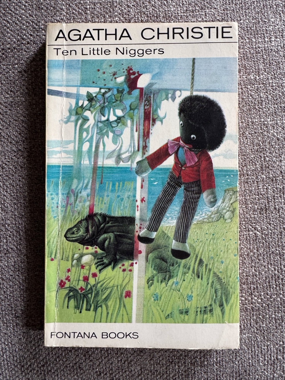 Collectible: Agatha Christie’s “Ten Little Niggers” paperback book
